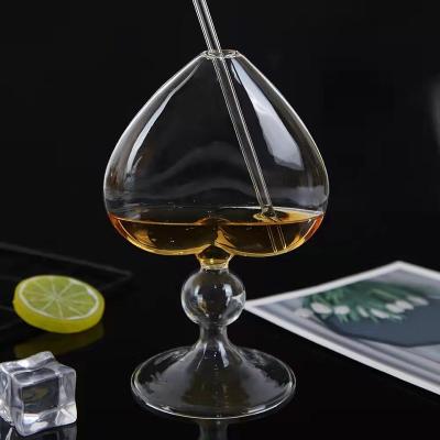 China Stocked New High Quality Clear Crystal Vintage Wine Cocktail Glasses for sale