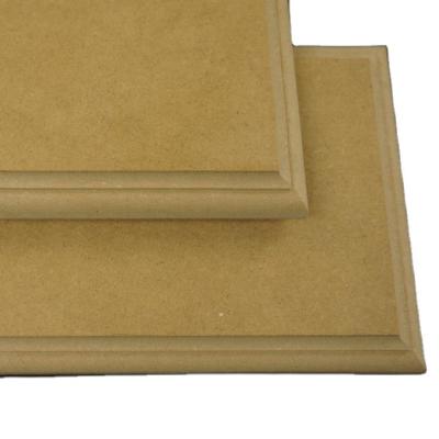 China Plain Moistureproof MDF And HDF Board For Door And Furniture, 18mm Thickness Medium Density Fiberboard Used For Apartment for sale