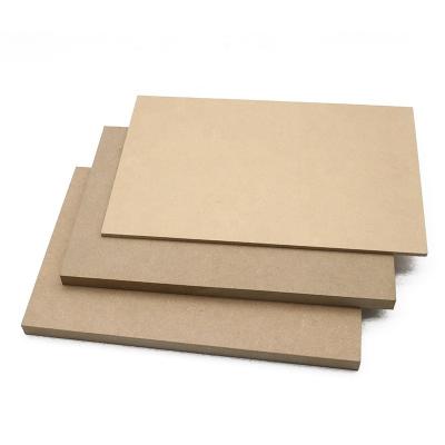 China Modern Soft Sanded Raw MDF Board Plain MDF 1220*2440 Particle Board For Shelf for sale