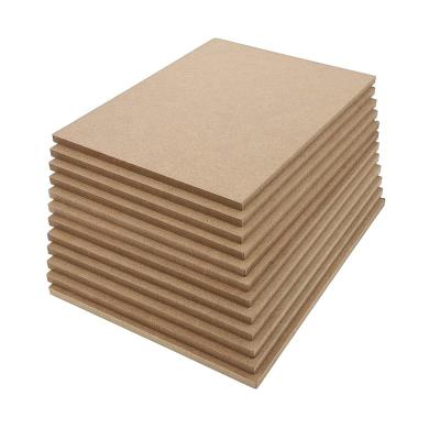 China Modern Professional MDF Plain MDF Wood Fiber Manufacturer Raw Sheet For Indoor Furniture for sale