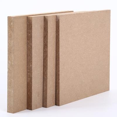 China Modern Specialized Manufacturer 12mm 15mm Single MDF HDF Material Raw 18mm Fiberboard for sale