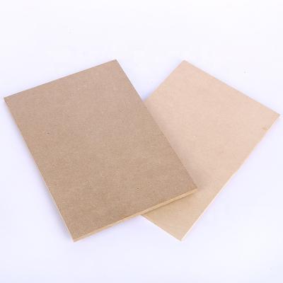 China Modern Custom Wholesale White MDF Board Plain Fiberboard Density Board For Storage Shelf for sale