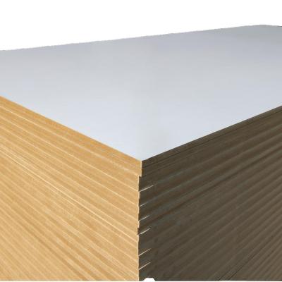 China 9mm 12mm 15mm 18mm Double Sided Moisture Proof 1220*2440 Melamine MDF White MDF Fiberboard For Furniture Fiberboard for sale