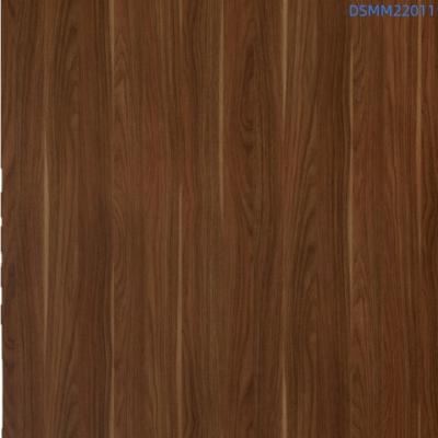 China 3-18mm moisture proof MDF with melamine film sheet for furnishing, wood grain color melamine laminated MDF board for hotel decoration for sale