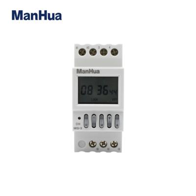 China ManHua 220V 16A Clock Bell Control NKG-3 220V AC 15 220V 3A Timer Random Switch NKG-4 for sale