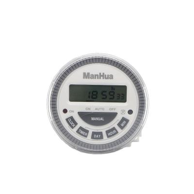 China Timer Switch ManHua 220V 30A MT619H Weekly Time Relay With LCD Display Digital Timer Switch for sale