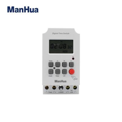 China Analog Timer Switch Manhua MT316S-G 12v DC 15A Digital Timer Switch for sale