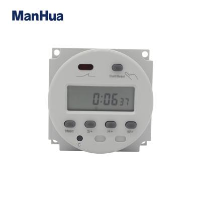 China High Quality Timer Switch ManHua MT102C China Supplier 220 Volt 60 Second Led Countdown Timer 16a for sale