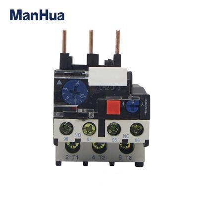 China Manhua Sealed Thermal Relay 1.6-25A LR2-D13 Protective Overload Relay for sale