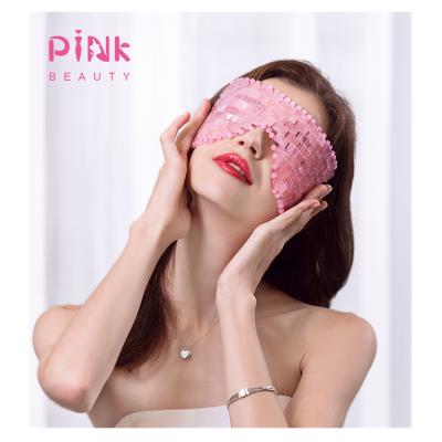 China Wholesale Healthy Facial Eye Mask Massager ROSE Beauty ROSE Care Massager Anti Wrinkl Natural Gift Soothing Private Customization for sale