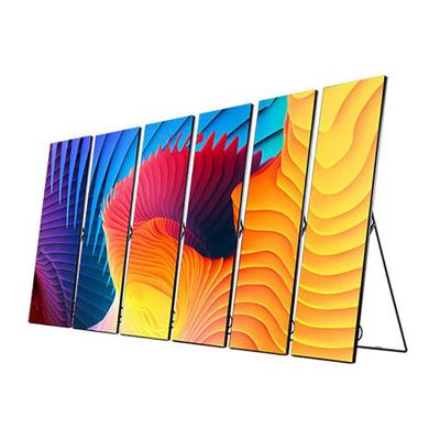 China Indoor Promotions Programmable Smart Module Poster 4K Stage Poster Board Creative Giant Advertising Screen for sale