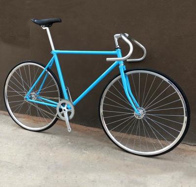 China Street The Latest Popular 700C 52cm Spoke Fixed Wheel Gear Bicycle Road Bike for sale