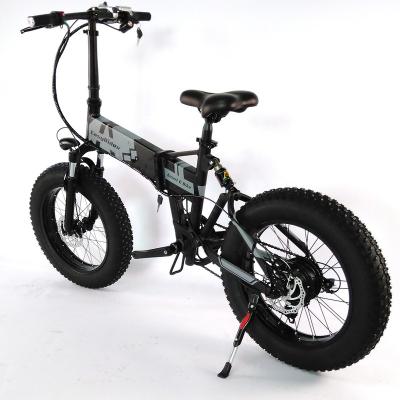 China Newest 20inch e-bike electric bicycle 48v 500w 750w fat tire multifunctional foldable e-bike for sale