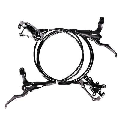 China Durable MTB Bike Hydraulic Brake Kit Bicycle Clamp Mountain Bike Parts Update Oil Pressure Brake Assembly for sale