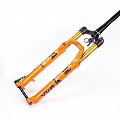 China Hot Sale Bicycle Parts Aluminum Alloy Air Suspension Mountain Bike Lightweight Hydraulic Suspension Front Fork for sale