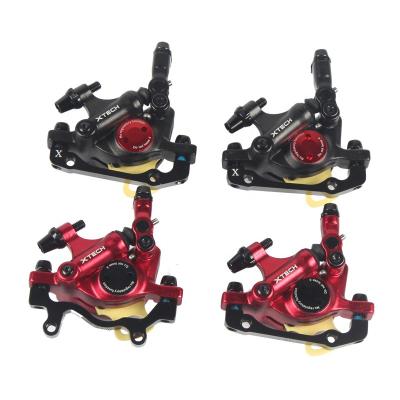 China BMX ZOOM MTB Road Line Pulling Front And Rear Hydraulic Disc Brake Calipers for sale