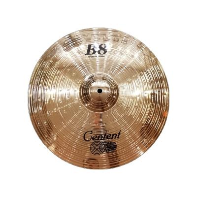 China 92%copper+8% Tin Centent B8 Alloy Hihat Bronze Cymbals 14inch for sale