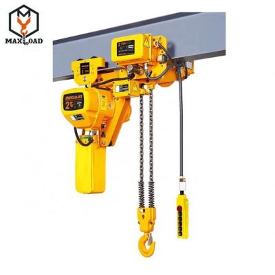 China Machinery Repair Shops 2 Ton Low Price Hoist Electric Hoist Chain Hoists for sale