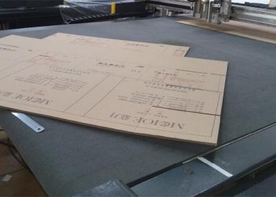 China Poland Box Corrugated Sample Flatbed Cutting Machine DXF Design for sale