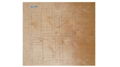 China carton box die board cutting machine automatic cnc die board sawing machine for sale