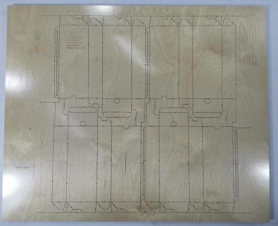 Chine Blade Never Fall ECO Plywood CNC Sawing Die Board  Cutting Machine à vendre