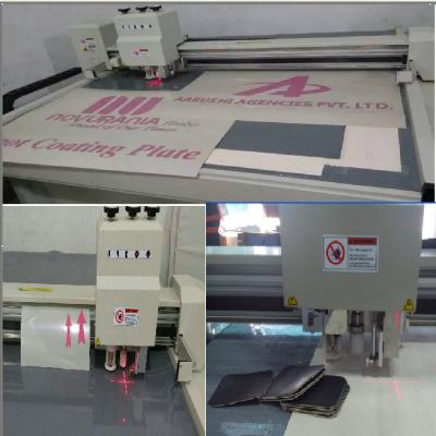 China Blanket CNC Cutting Machine Flatbed Blade Cut For Printing Plate Making for sale