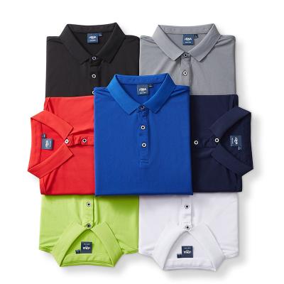 China 2022 New Design Golf Shirts QUICK DRY T Shirt Golf Tees Polo Shirts Custom Logo Camisetas De for sale