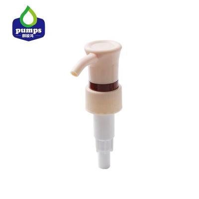 China Wholesale 33mm Large Dosing 28mm Non Spill Lotion Pump Plastic Long Nozzle Lotion Pump Liquid Pump for sale