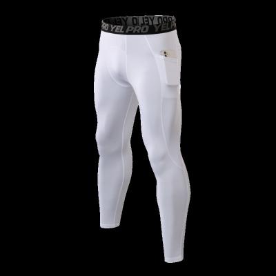 China Breathable Design Your Own 90% Polyester + 10% Spandex Running Tights Mens Compression Gaiters for sale