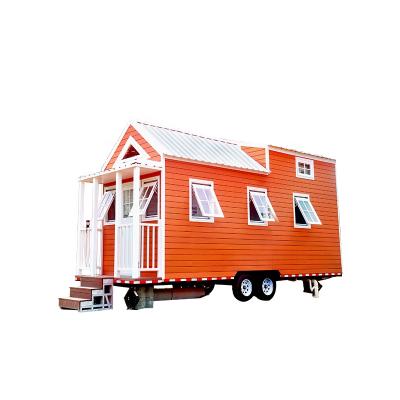 China Deepblue Smarthouse New Complete Modern Rural Design Prefab Lightweight Steel Frame Tiny House On Wheels For Rent for sale