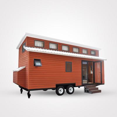 China Deepblue Smarthouse AU/NZ Modern Standard Gauge Steel Frame Prefab Lightweight Tiny House On Wheels for sale