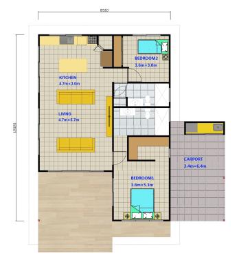 China Deepblue Smarthouse Australia/CE/USA Modern Standard Granny Flat Foldable House for sale