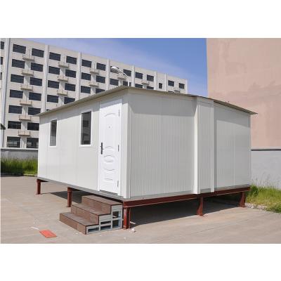 China Deepblue Smarthouse ENV Modern Cheap High Quality Portable Tiny Sandwich Panel Guest Foldable Lotus House for sale