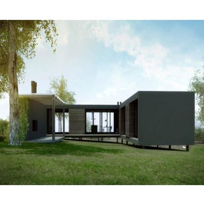 China Deepblue Modern Smarthouse Prefab Galvanized Light Steel Modern Villa Prefab House for sale