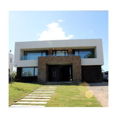 China Modern South America Prefab Light Steel Structure Luxury Villa House for sale