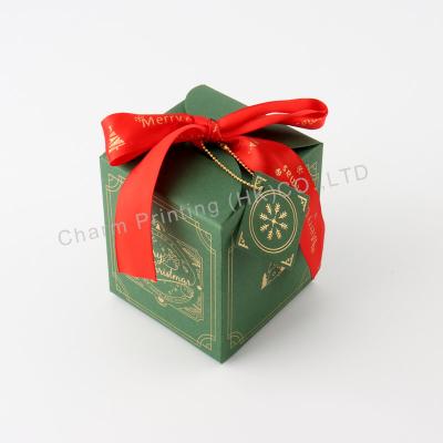 China Wholesale Custom Materials Custom Color Unique Candy Eco Friendly Recycled Packaging Christmas Box for sale