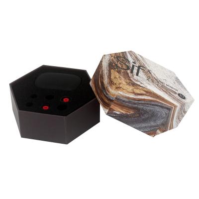 China Professional Recycled New Design Materials Custom Color Hexagon Eco Friendly Chocolate Packaging Box for sale