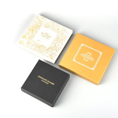 China Promotional Materials Price Custom Color Chocolate Gift Packaging Recycled Eco Friendly Paper Luxury Box for sale