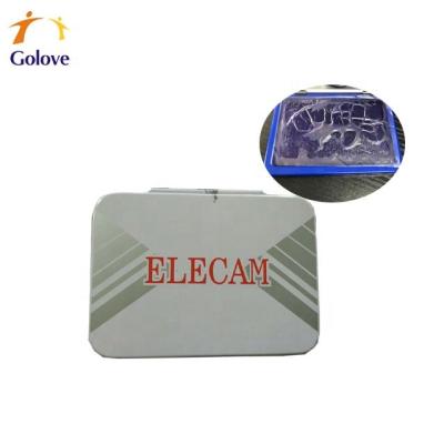 China Election metal cash desk stamp pad with fast toner for sale