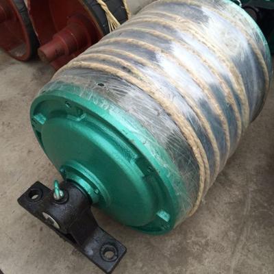 China Motorized Coal Mine 500mm Belt Width Steel Pipe Conveyor Belt Pulley for sale