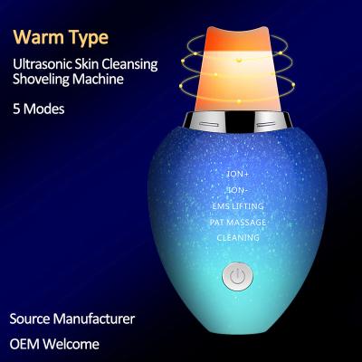 China Factory Sale Skin Pore Machine Personal Care Acne Pore Beauty Equipment Deep Cleansing Ultrasonic Peeling Machine 127*66*41mm for sale