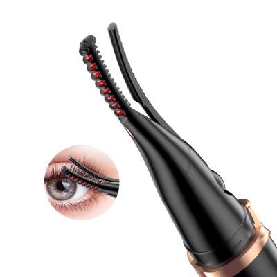 China Beauty PASSIONATE Lasting Natural Custom Mini Electric Passionate Eyelash Curler for sale