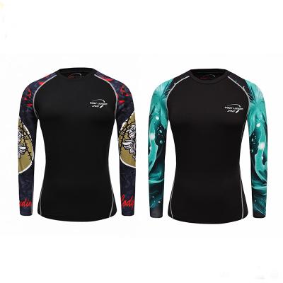 China Muttahida Majlis-e-Amal BJJ Rashguard Custom Women Long Sleeve Sublimated Short Sleeve for sale