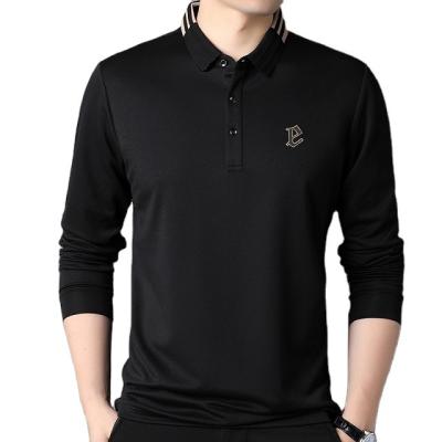 China Custom Logo Men's Polo Shirts Sustainable Sport Anti-Pilling Business Shirts Men's Polo Shirts for sale