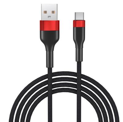 China Mobile Phone USB A To Type C USB Cable Data Sync Charging Cable for sale