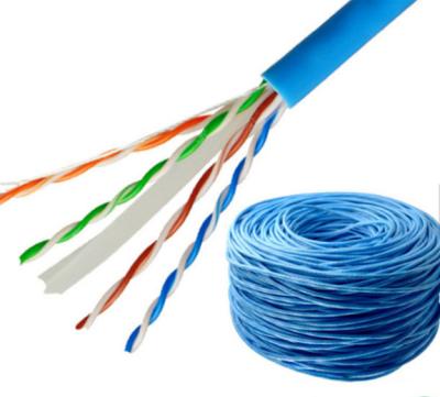 China Networking Network Cable OEM Box Cat 6 Cable LAN Cable 305M 23awg UTP/FTP for sale