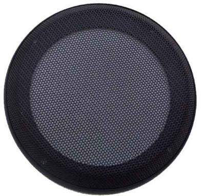 China 6.5 Inch Protective Mesh Speaker Cover Cordless Steel Oval Round Grill for sale