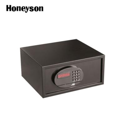 China Hotel Guest Room Burglary Security Room Cash Drop 4 Digital Secret Code Electronic Safe Box for sale