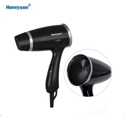 China Custom Bathroom Slient Superb 220V 1200W Mini Electric Hair Dryer Travel Guest Room New Foldable Hotel Professional Wholesale Appliances for sale