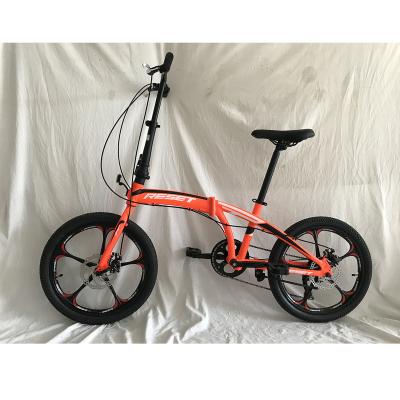 China Factory best steel fold up price portable folding cycle 7 speed cycling foldable bicycles 16 20 inch fold bikes for sale for sale